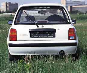 Nissan Micra, FIAT Punto, Peugeot 106. -      